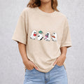 Ghost ACOTAR Book Vintage Washed T-Shirt - Beige