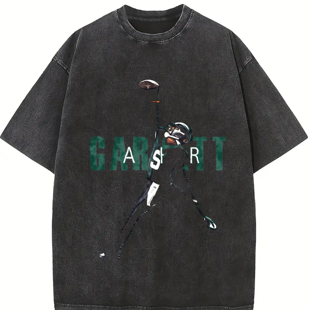 Garrett Wilson Air Garrett TD Touchdown Catch Football Custom Graphic Tee