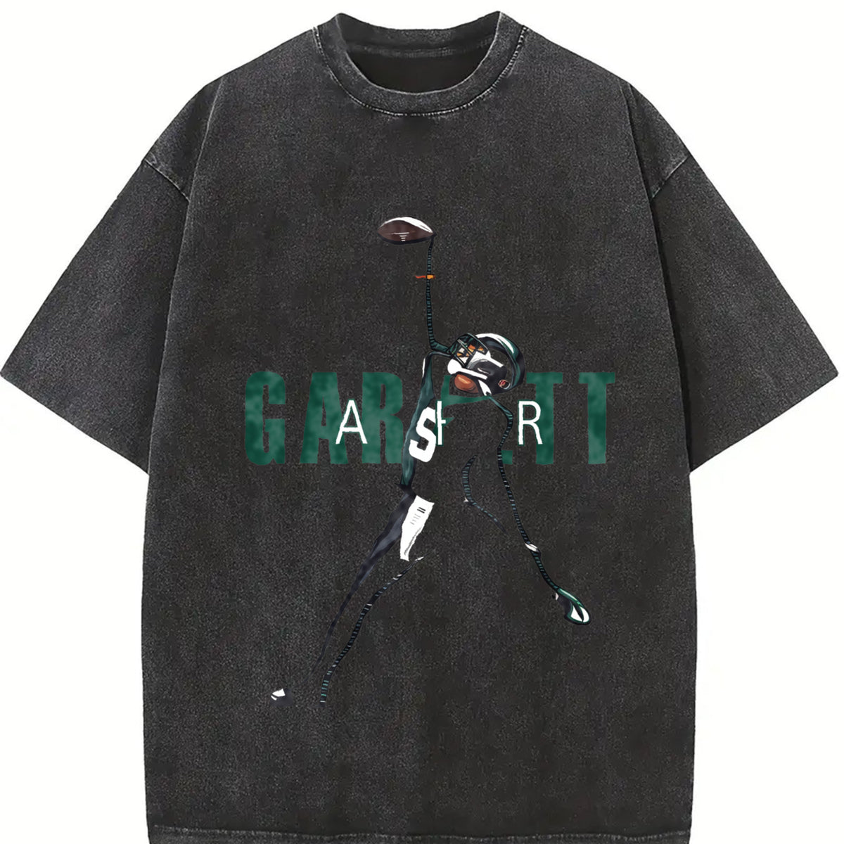 Garrett Wilson Air Garrett TD Touchdown Catch Football Custom Graphic Tee