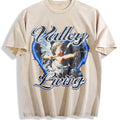 Valley Living Blind Angel Vintage Washed T-Shirt - Beige