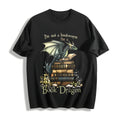 Stretch Cotton T-Shirt - Black