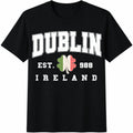 Dublin Ireland Cotton T-Shirt - Black