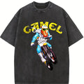 Joe Camel T-Shirt Joe Camel Dirt Bike Supercross Vintage AD Custom Graphic Tee