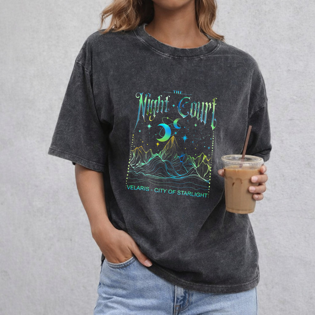 Velaris The Night Court Acotar Comfort Colors Shirt, The Night Court Shirt, SJM Merch Shirt, Acotar Velaris TShirt, Court of Dreams, Book Lover Gift