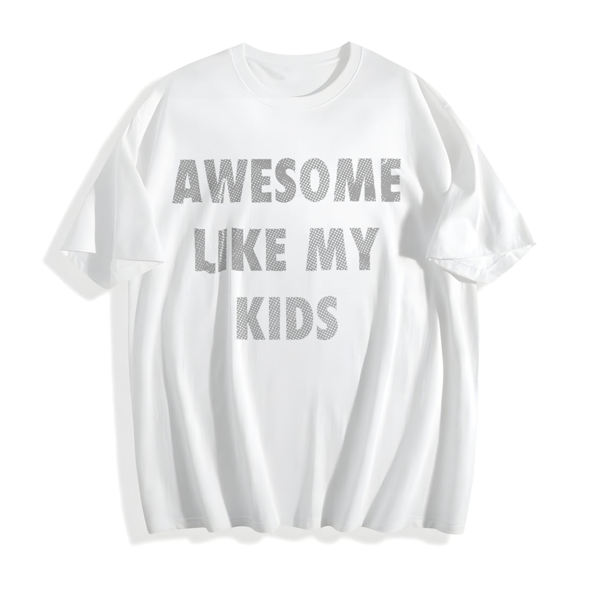Funny Awesome Like My Sarcastic Parent For Funny Cool Classic Cotton T-Shirt - product view