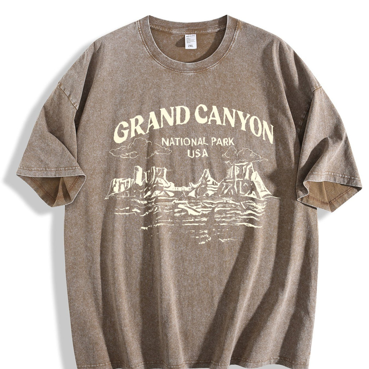 Grand Canyon National Park Vintage Washed T-Shirt - product view
