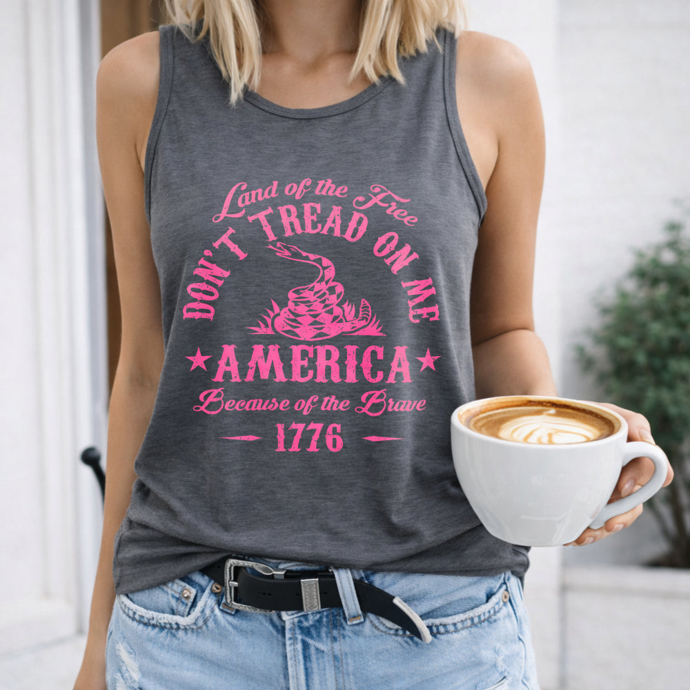 Patriotic 1776 Women's Tank Top - product view
