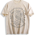 Radicalized By Basic Decency Vintage Washed T-Shirt - Beige