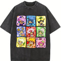 Comfort Colors Cartoon Friends Nostalgia Shirt, 80's Cartoon Characters Rainbow Shirt, Strawberry Shortcake F6G6 DLGAV