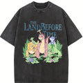 The Land Before Time Pastel Dinosaur Friends Comfort Color Shirt, Cotton Unisex Shirt, Crew Neck, Menswear Top, Womenswear Top Underwear Streetwear