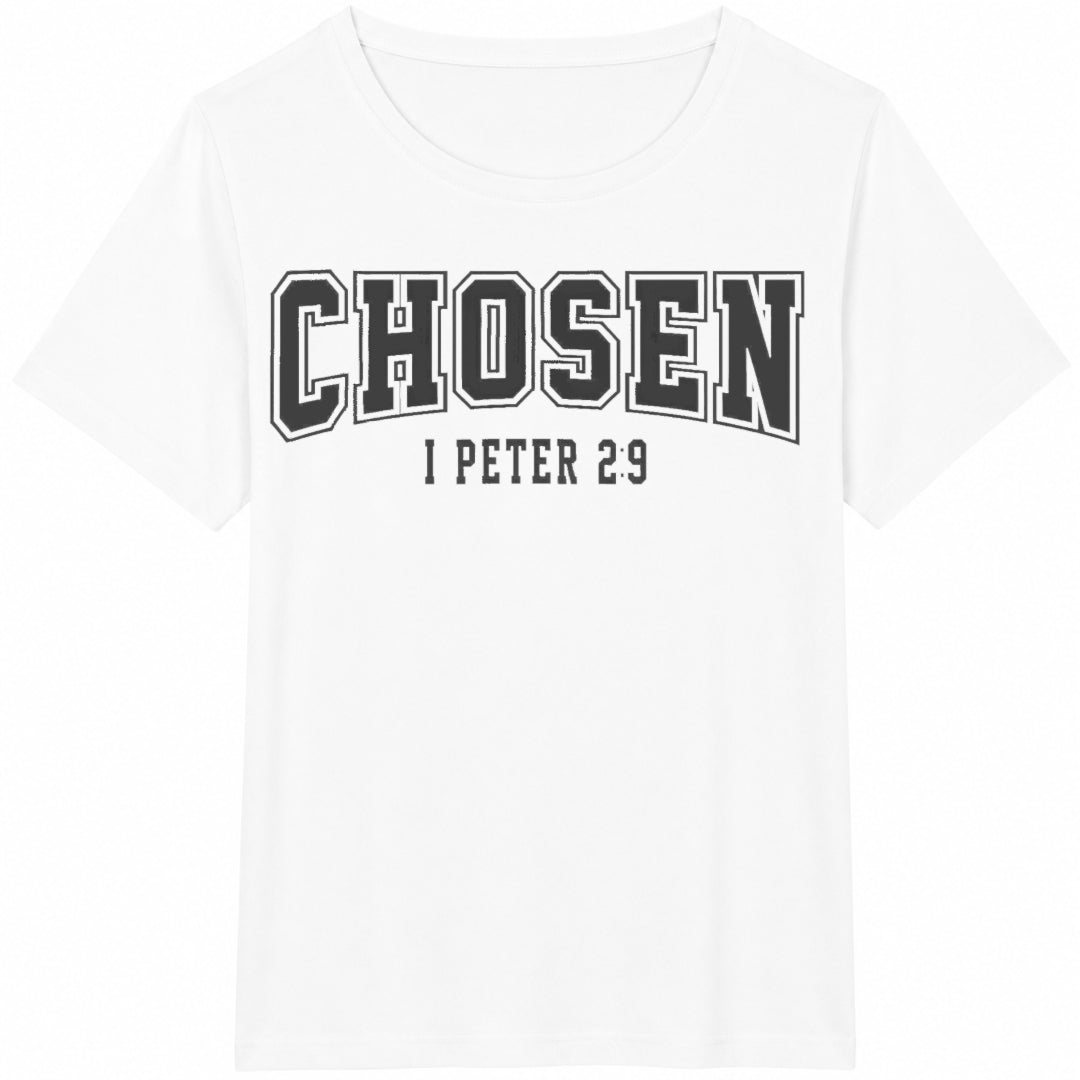 Chosen 1 Peter 2 9 Cotton T-Shirt - product view