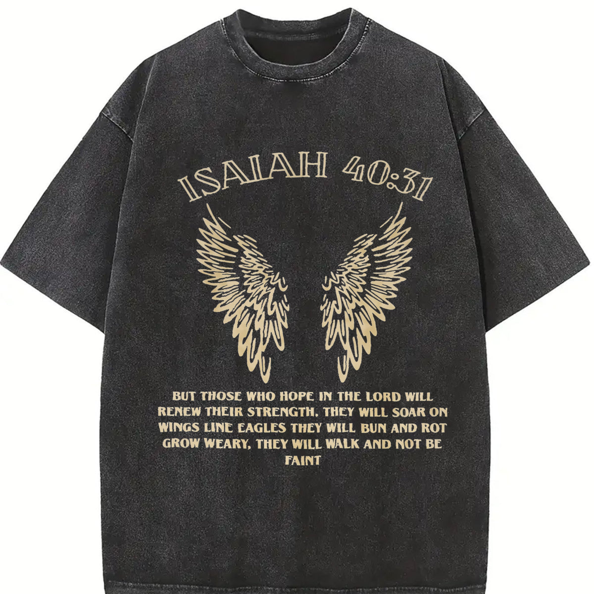 Faith Over Fear Vintage Washed T-Shirt - product view