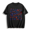 America 250th Anniversary Cotton T-Shirt - Black