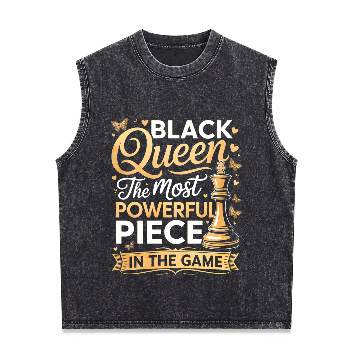 Black History For Black History Month Men's Washed Tank Top - Black
