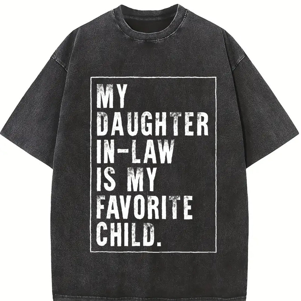 Daughter-in-Law Shirt,Dad Tee, Funny Father-in-Law Gift, Perfect Father’s Day Present from Daughter-in-Law, Wedding or Special Occasion Gift