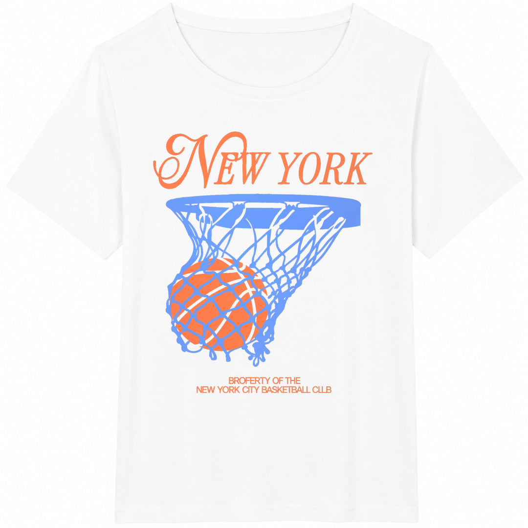 NY Bball Cotton T-Shirt - product view