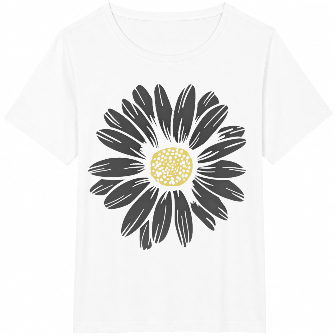 1-piece-- Daisy Cotton T-Shirt - product view