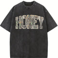 Retro Camo Western Sweatshirt, Honey Retro Camo Country Distressed Cowboy Quote, Camouflage Shirt, Western Concert Sweatshirt, Southern Shirt