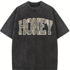 Retro Camo Western Sweatshirt, Honey Retro Camo Country Distressed Cowboy Quote, Camouflage Shirt, Western Concert Sweatshirt, Southern Shirt