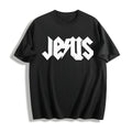 Jesus Cotton T-Shirt - Black