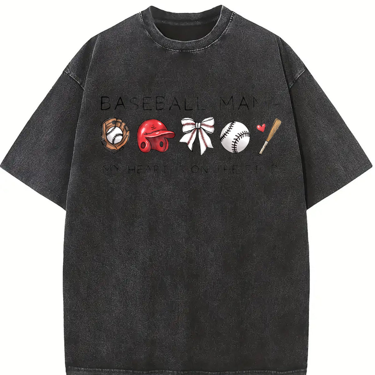 Baseball Mama T-shirt For Game Day, Baseball Mom T-Shirt, Baseball Tee For Mother's Day Gift