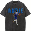Kyrie T-Shirt Basketball Custom Design Graphic T-Shirt For Dallas Fans Cotton Menswear