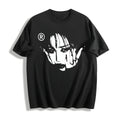 Face Y2K Cotton T-Shirt - Black
