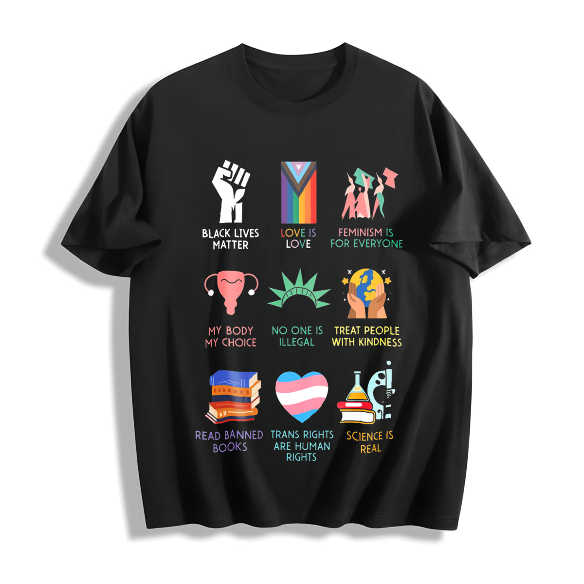 T Cotton T-Shirt - Black