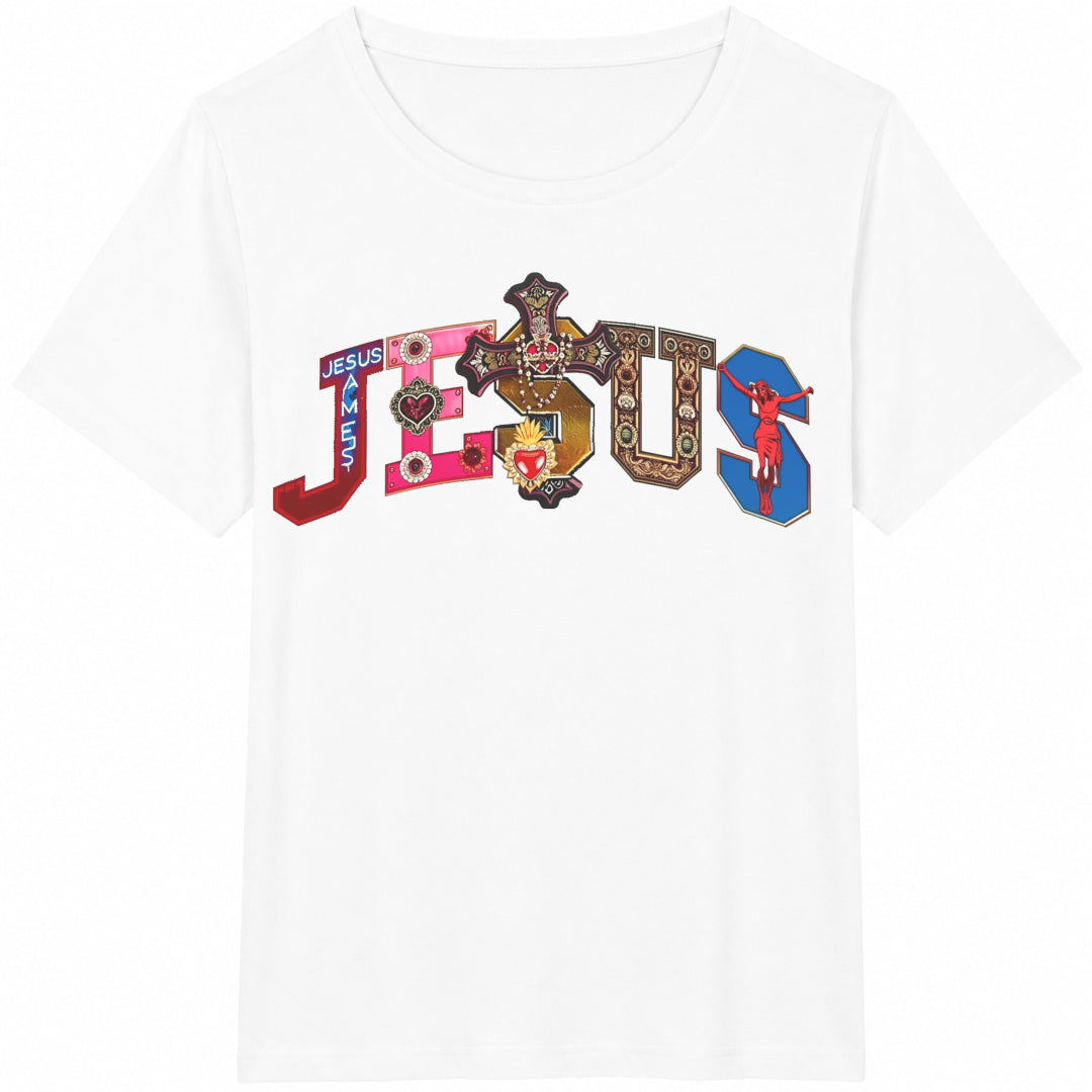 Inawly Religious Faith Cotton T-Shirt - product view