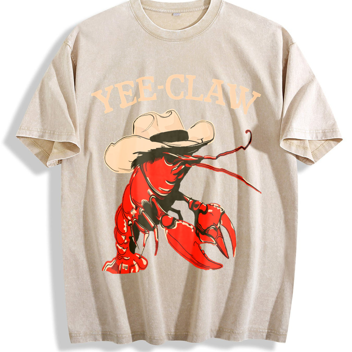 Refined Vintage Washed T-Shirt - Beige