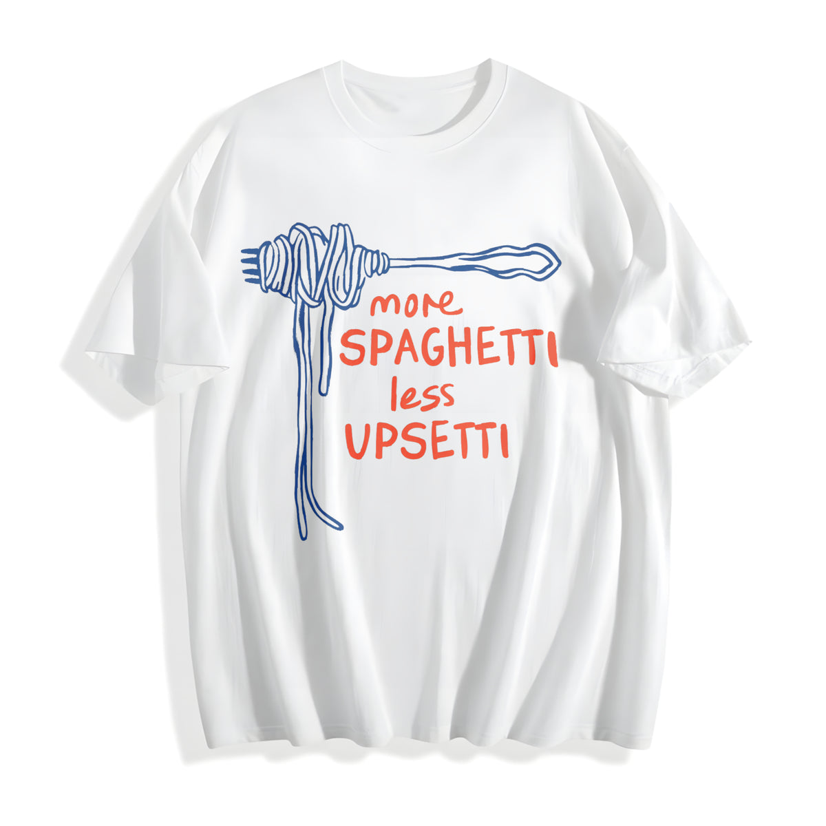 Spaghetti Cotton T-Shirt - product view