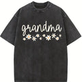 Comfort Colors Grandma Shirt, Grandma Tee, Daisy Grandma Shirt, New Grandma Gift, Pregnancy Reveal, Floral Grandma Shirt