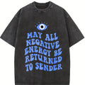 Y2K, Evil Eye Energy Shield Tee, Send Back The Bad Vibes Tee, Energy Ward – Return To Sender, women's and men's tops TikTokShop Black Friday boyfriend  tees wicked  merchandise black friday steal