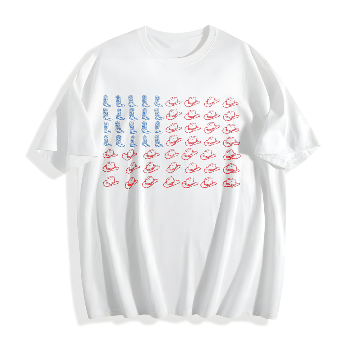 American Cowboy Cotton T-Shirt - product view