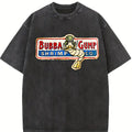 Forrest Bubba Shrimp Vintage Movie Graphic Design T-Shirt Classic movie Cotton Crewneck Shirt Menswear Top Original Polyester
