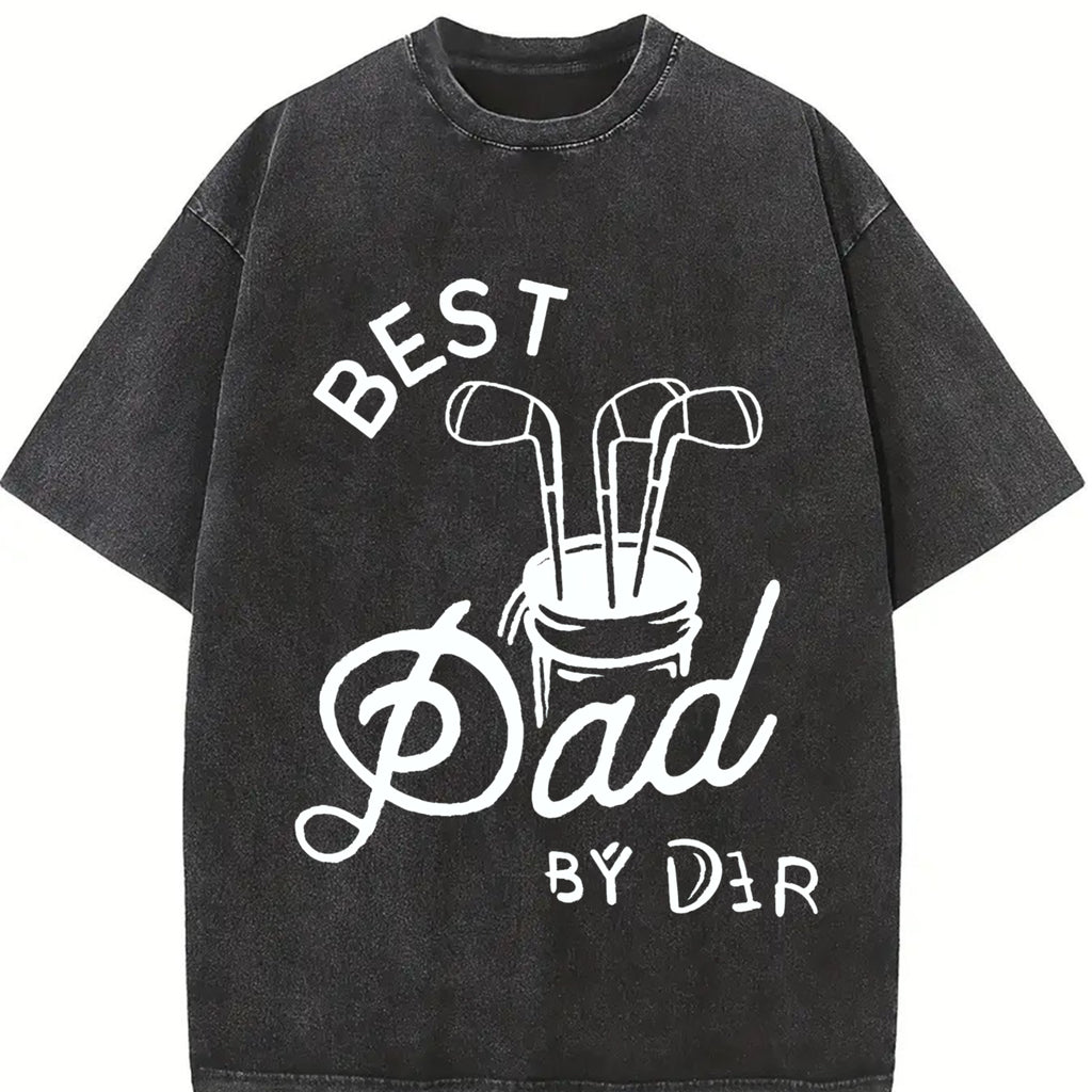 Best Dad By Par Shirt Golf Dad Shirt Fathers Day Gift Golf Shirt For Dad Cool Dads Club Golf Lovers Comfort Colors Shirt