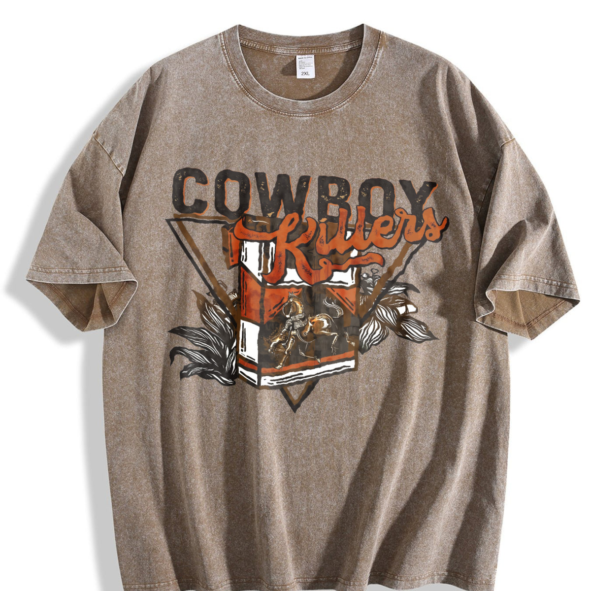 Cowboy Killers Western Vintage Washed T-Shirt - product view