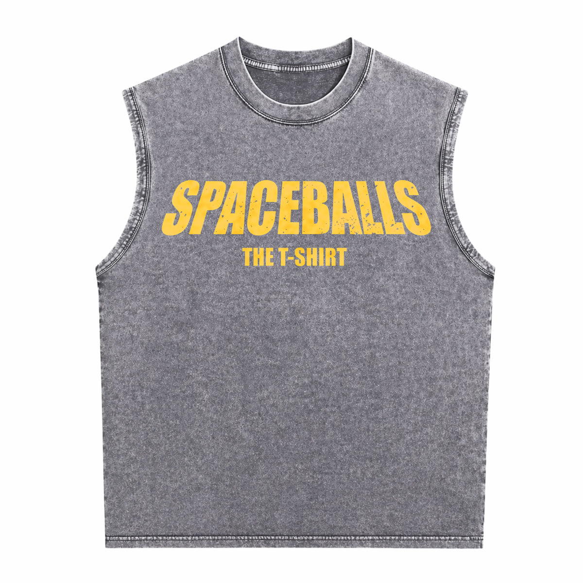 Spaceballs Movie - Classic Sci-fi Comedy Film Fan Men's Washed Tank Top - product view