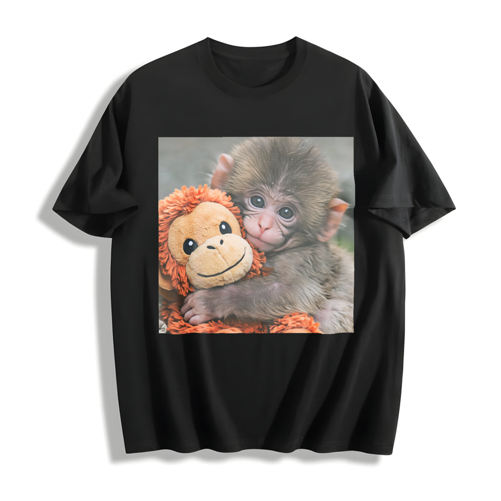 Punch Monkey Cotton T-Shirt - product view