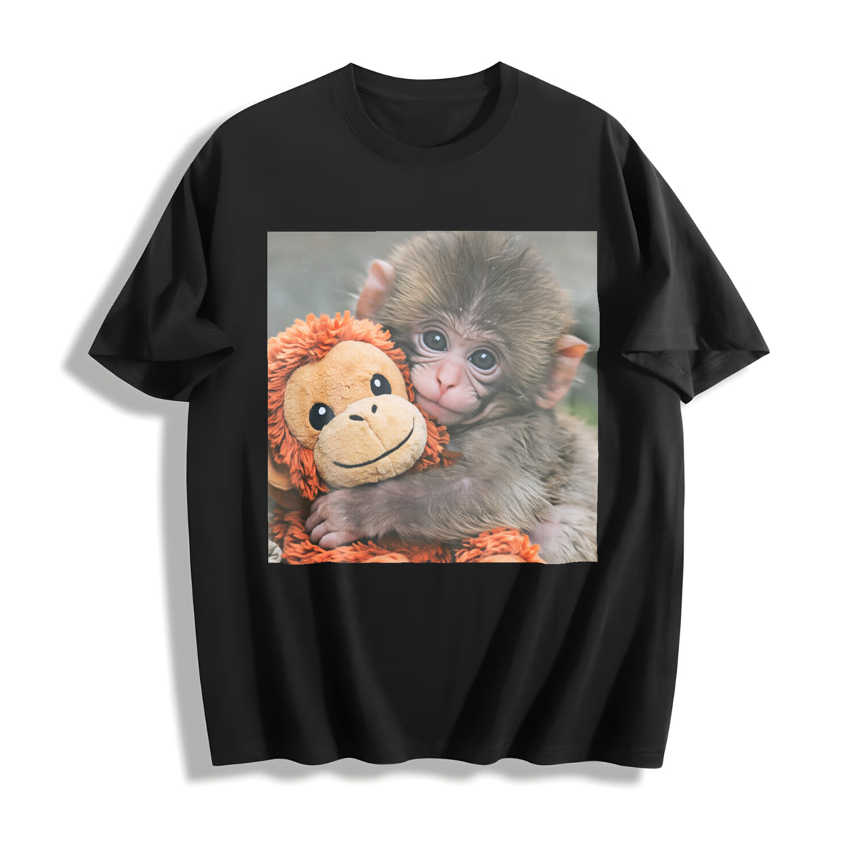 Punch Monkey Cotton T-Shirt - product view