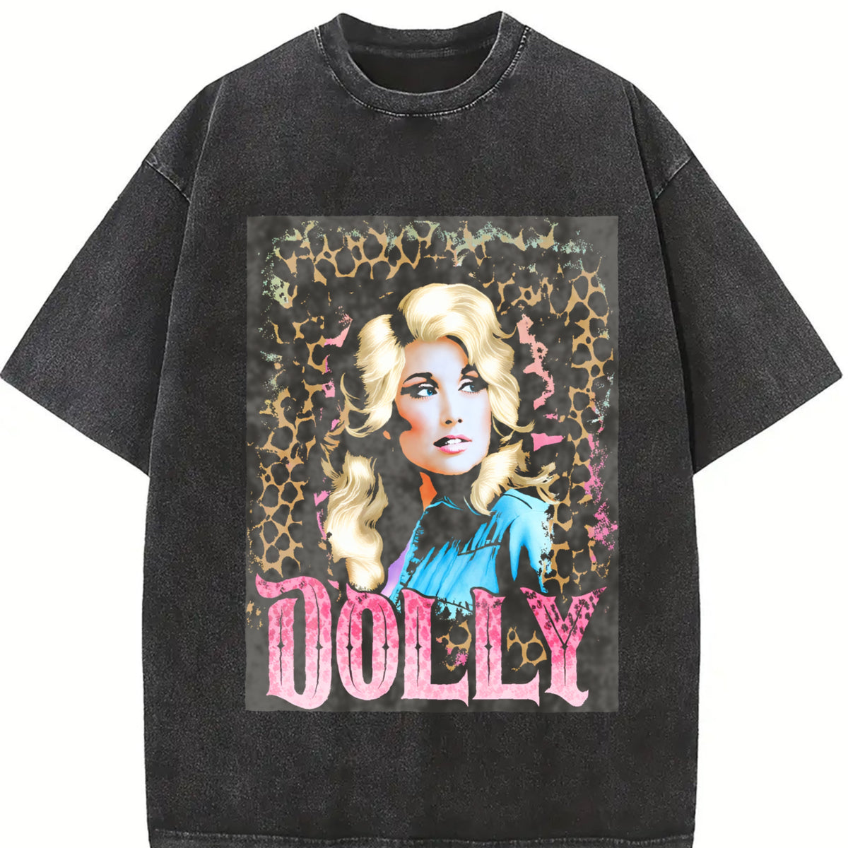 Comfort Colors Dolly Parton Retro Tee 80s Country Music Shirt Autograph Gift