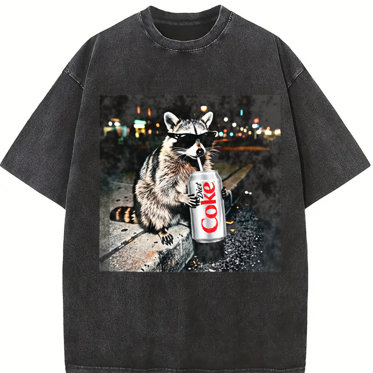 Raccoons Diet Coke T-shirts, Funny Meme Genz Dank Raccoons, Trendy Shirt, Gift for Men, Women funny shirts for women, Womenswear Cotton Top Streetwear