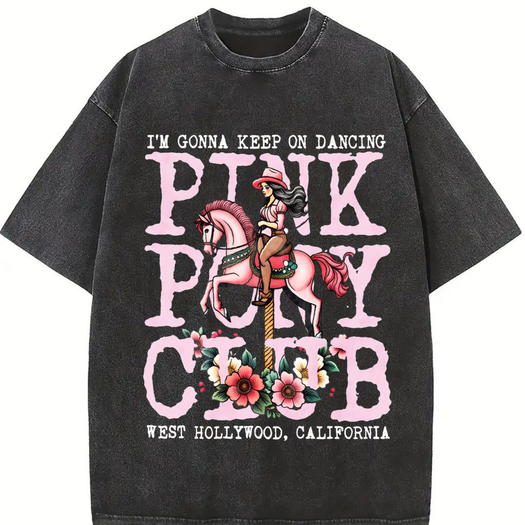 Pink Pony Club Comfort Colors Shirt, I'm Gonna Keep On Dancing, Midwest Princess 2024 Tour Tee