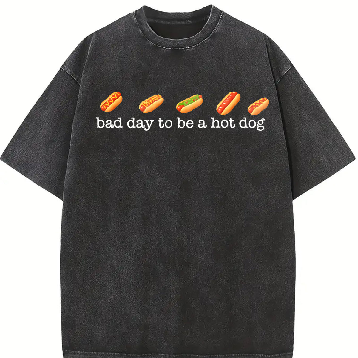 Comfort Colors Hot Dog Shirt, Bad Day to Be a Hotdog, Funny Retro Hotdog, Women's 4th of July Shirt, Memorial Day Shirt, Labor Day Shirt