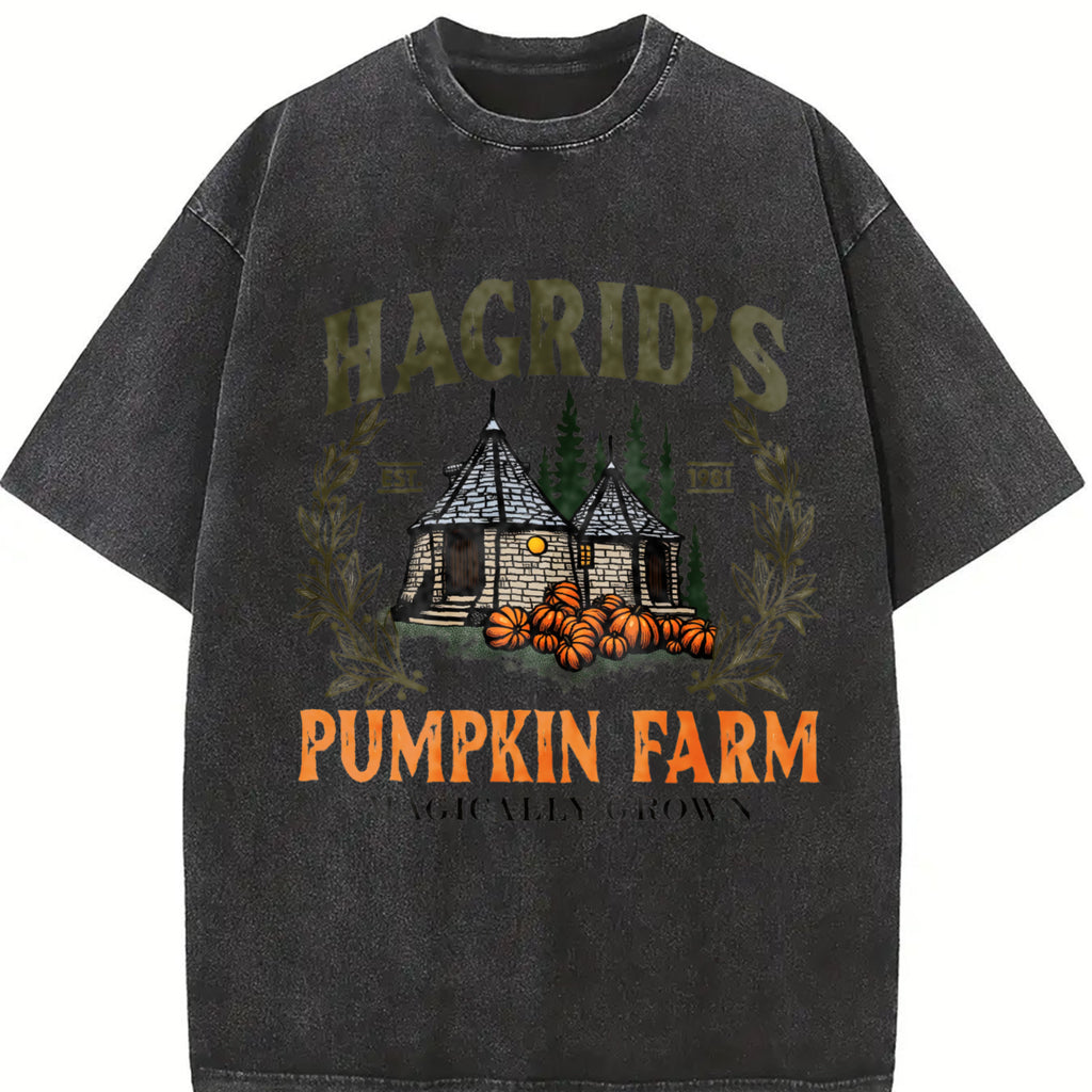 Hagrid's Pumpkin Patch Sweatshirt, Hagdrid's Pumpkin Farm Sweatshirt, Halloween Tee, Spooky Season, Pumpkin Thanksgiving Sweatshirt