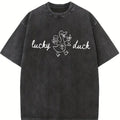 St Patricks Day Baby Tee Shirt, Lucky Duck St Paddys Day Goose T-Shirt, Funny Irish St Pattys Day Tee