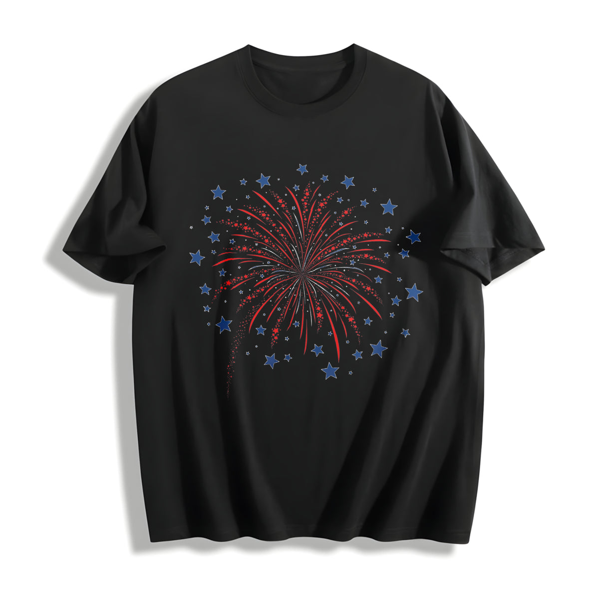 Firework USA Cotton T-Shirt - Black