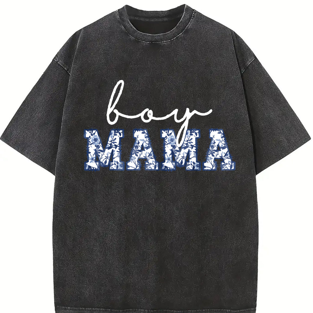 Comfort Colors Boy Mama T-Shirt, Toile Boy Mama Shirt, New Mom Pregnancy Announcement,Gender Reveal Tee, Baby Announcement Baby Shower Gift