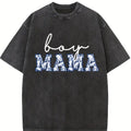 Comfort Colors Boy Mama T-Shirt, Toile Boy Mama Shirt, New Mom Pregnancy Announcement,Gender Reveal Tee, Baby Announcement Baby Shower Gift