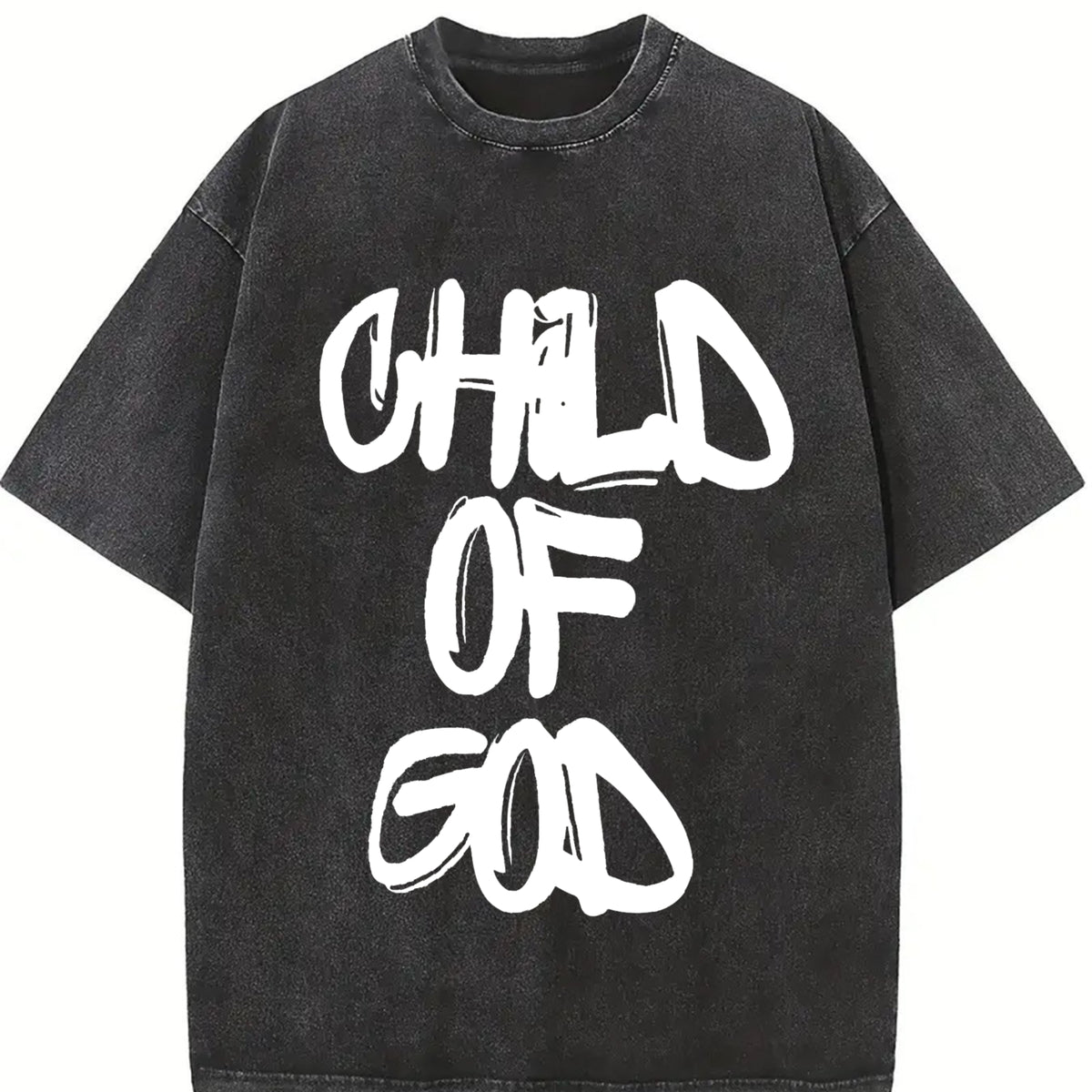 Child Of God Graffiti Vintage Washed T-Shirt - product view
